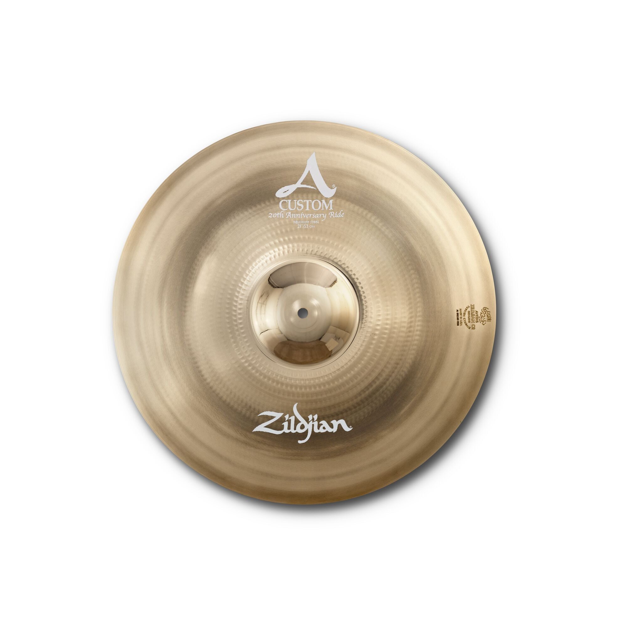 Zildjian A20822 21" A Custom 20Th Anniversary Ride - Image 2