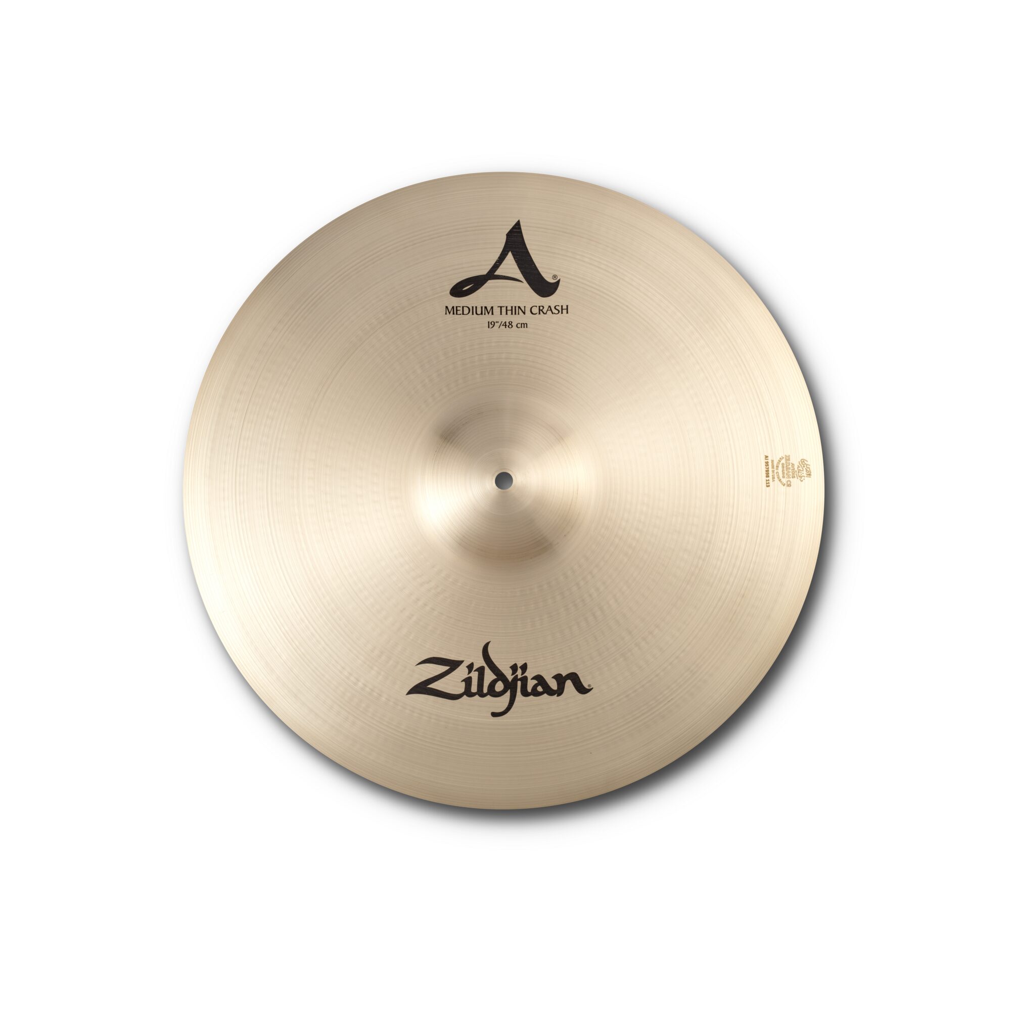Zildjian A0233 19" Avedis Medium Thin Crash - Image 2