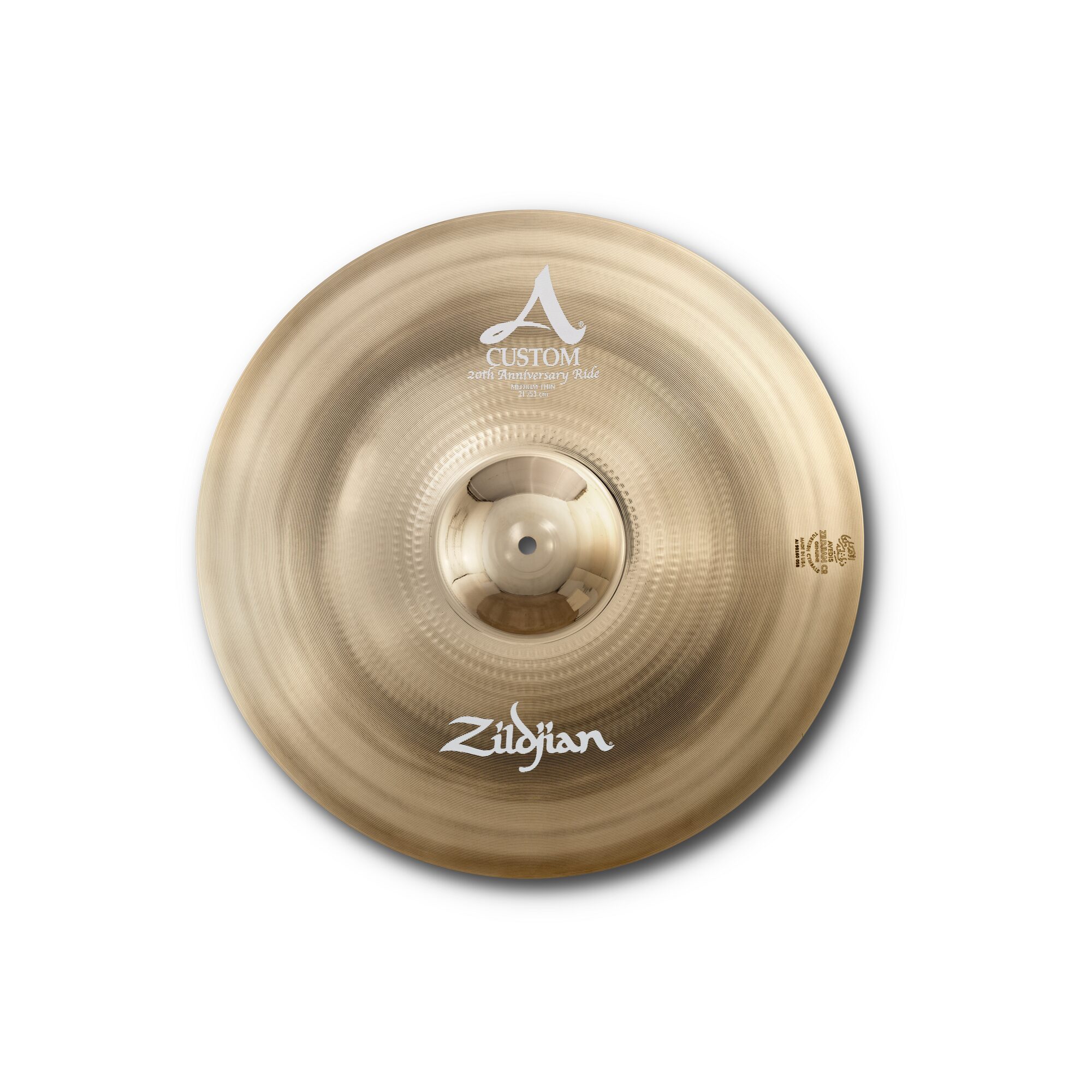 Zildjian A20822 21" A Custom 20Th Anniversary Ride - Image 3