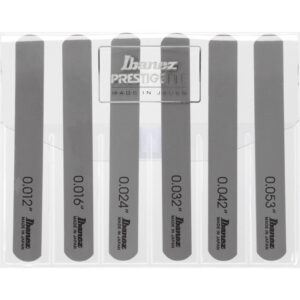 Ibanez 4449AC6X - Prestige Acoustic Guitar Nut File Set (.012/.016/.024/.032/.042/.053)