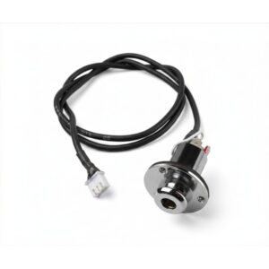 Ibanez 5AJK16F Acoustic Guitar Output Jack with End Pin - Chrome