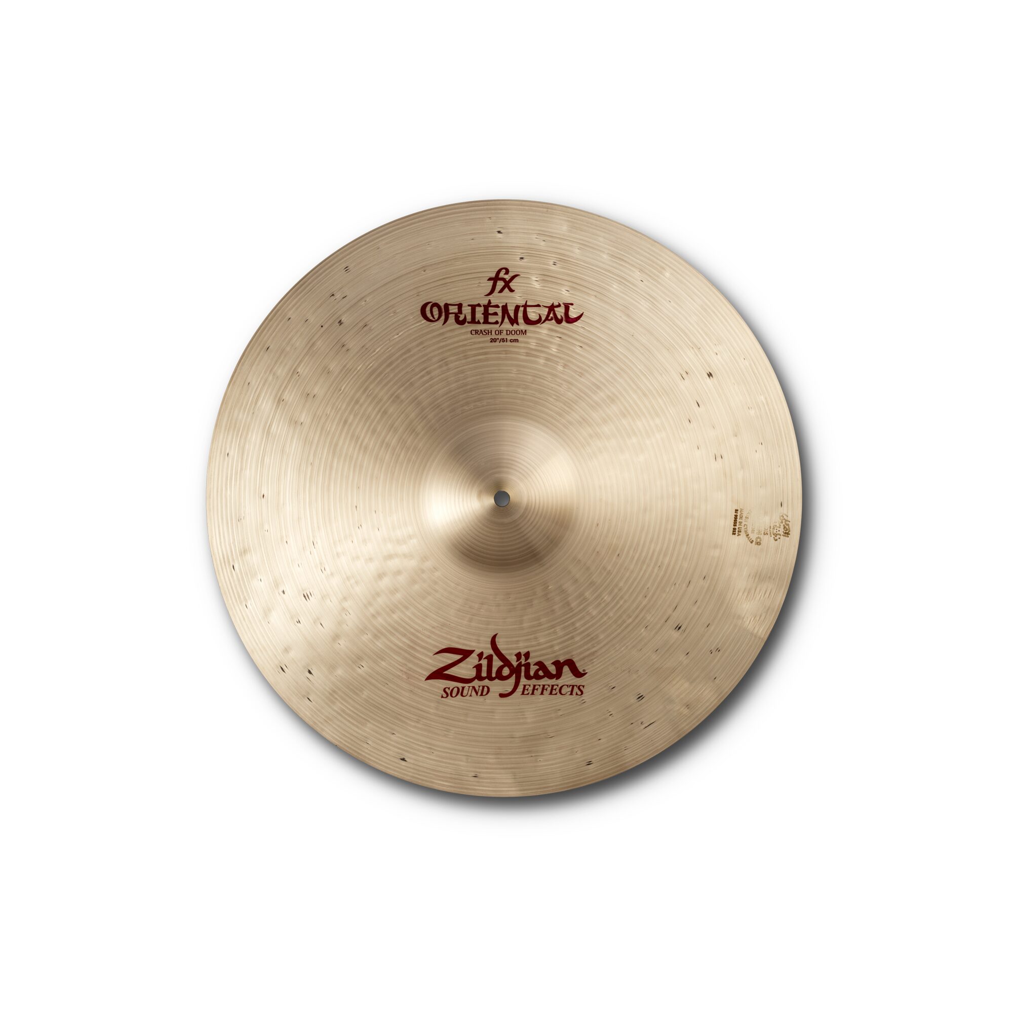 Zildjian A0621 20" Oriental Crash Of Doom - Image 2