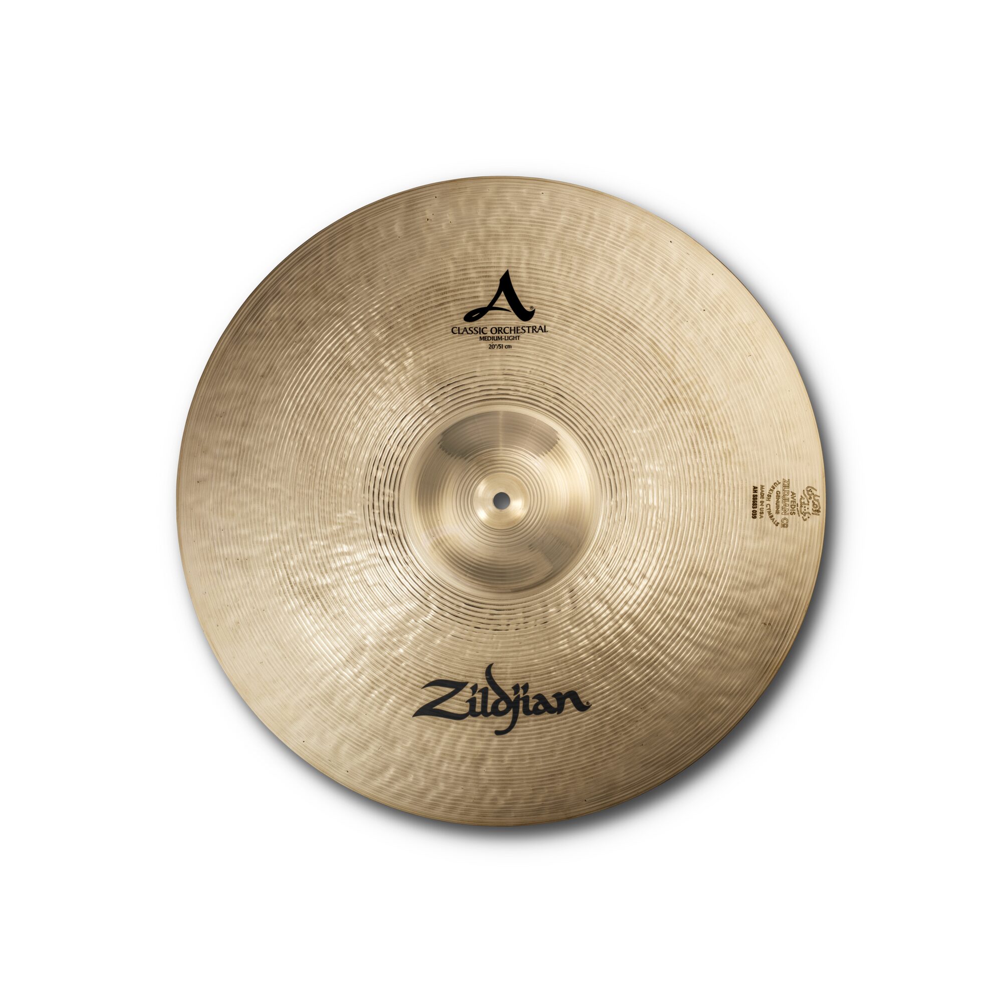 Zildjian A0766 20" Classic Orchestral Selection Medium Light Single - Image 2