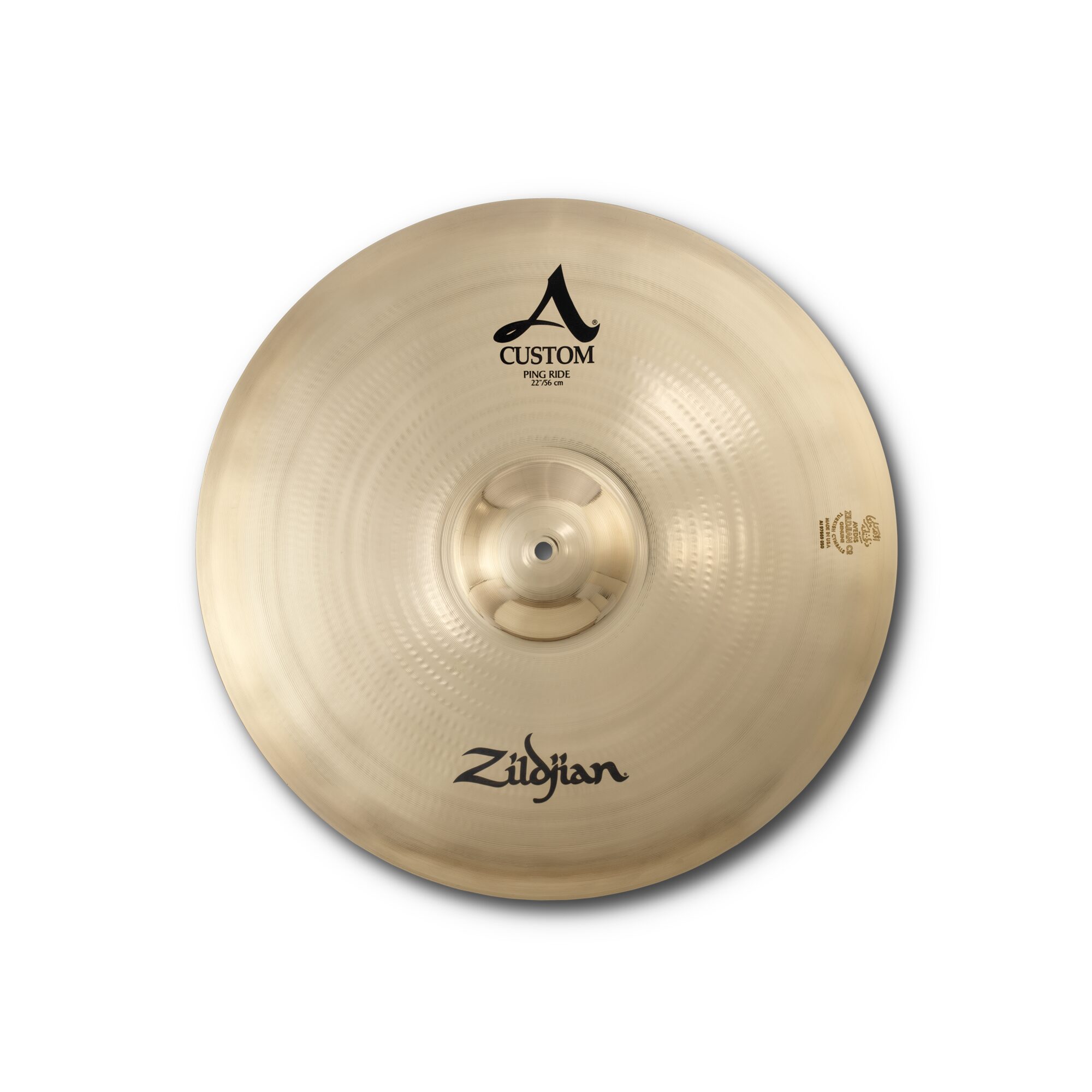 Zildjian A20524 22" A Custom Ping Ride Brill - Image 2