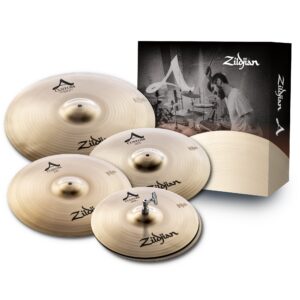 Zildjian A20579-11 A Custom Cymbal Set (14" Hi-Hats, 16" Crash, 20" Medium Ride, 18" Crash)