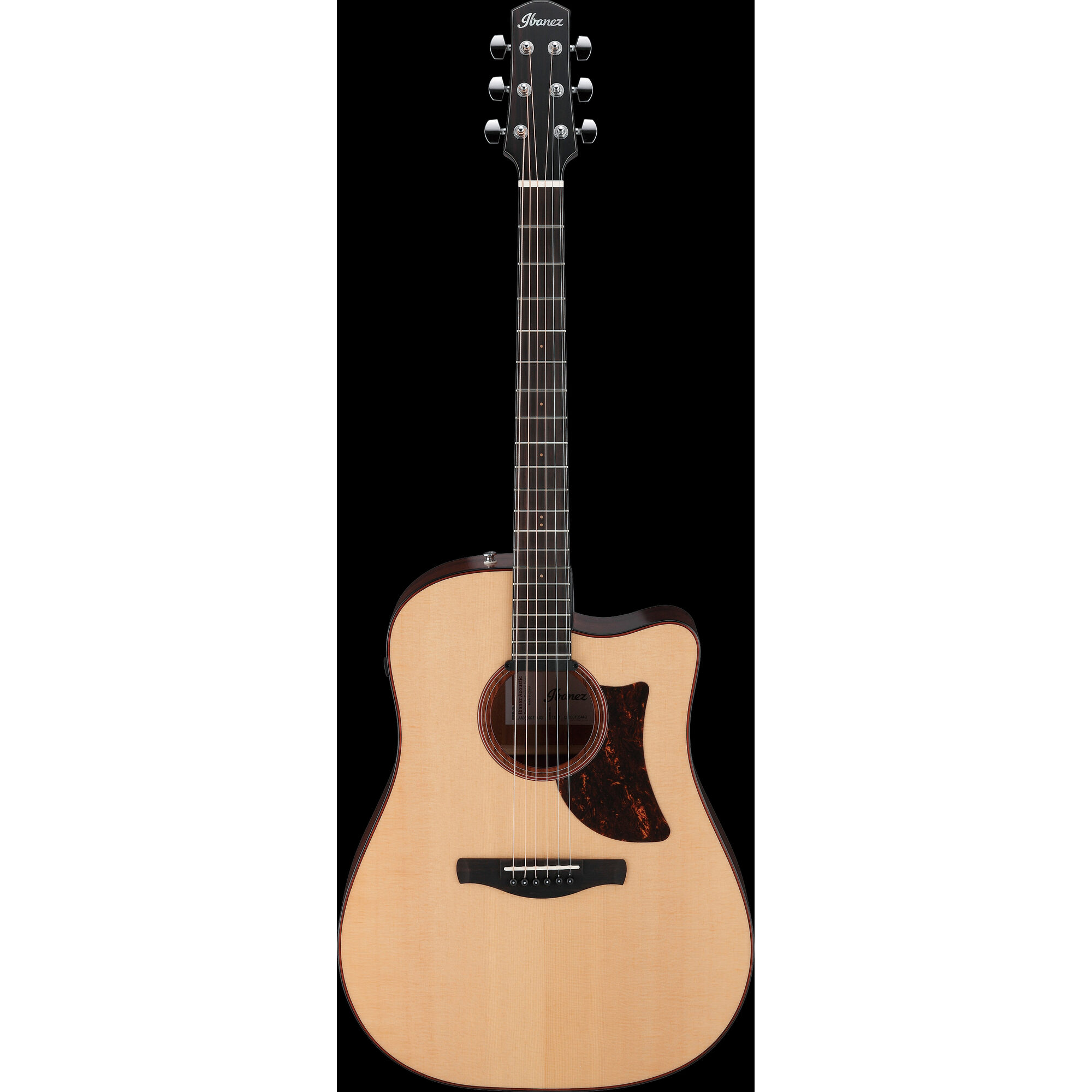 Ibanez AAD300CE-LGS - ALTSTAR Series, Electro Acoustic, Flamed Maple - Red Doom Burst High Gloss - Image 4