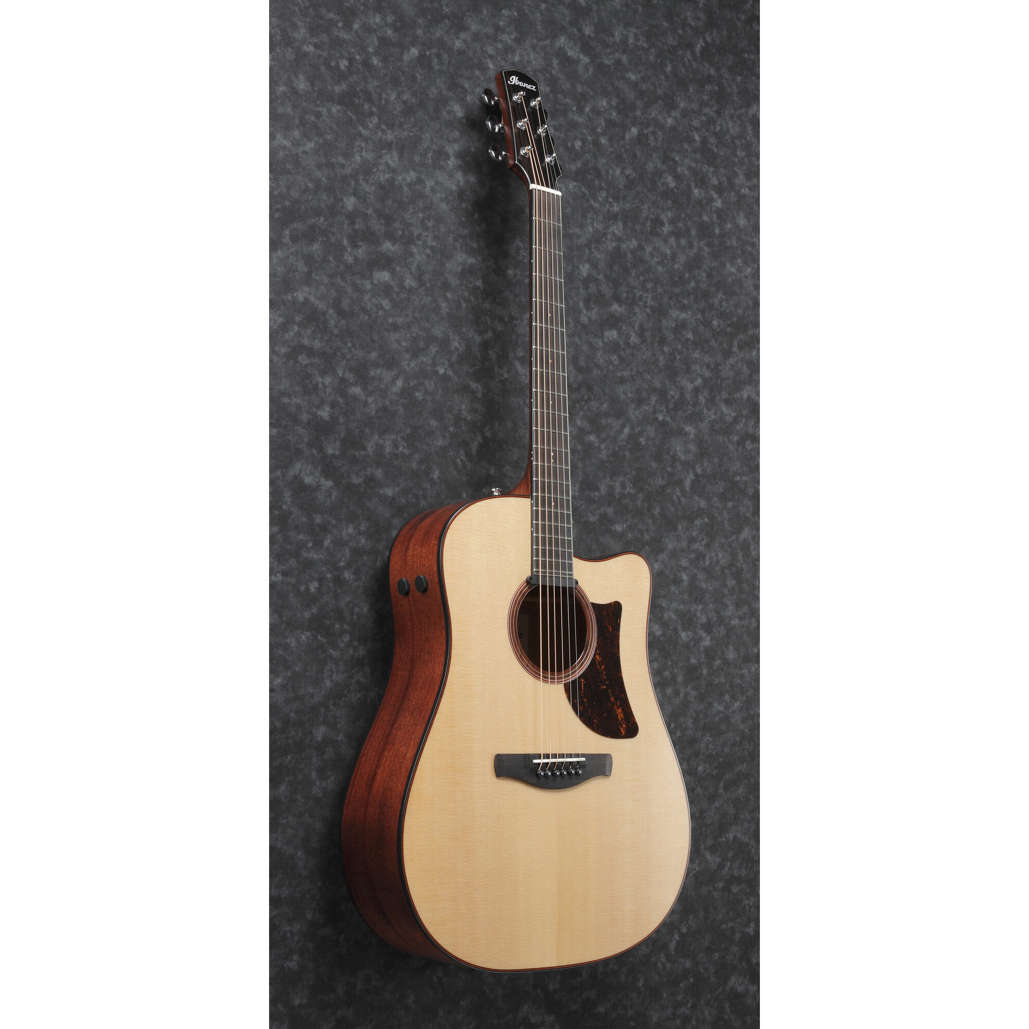 Ibanez AAD300CE-LGS - ALTSTAR Series, Electro Acoustic, Flamed Maple - Red Doom Burst High Gloss - Image 3