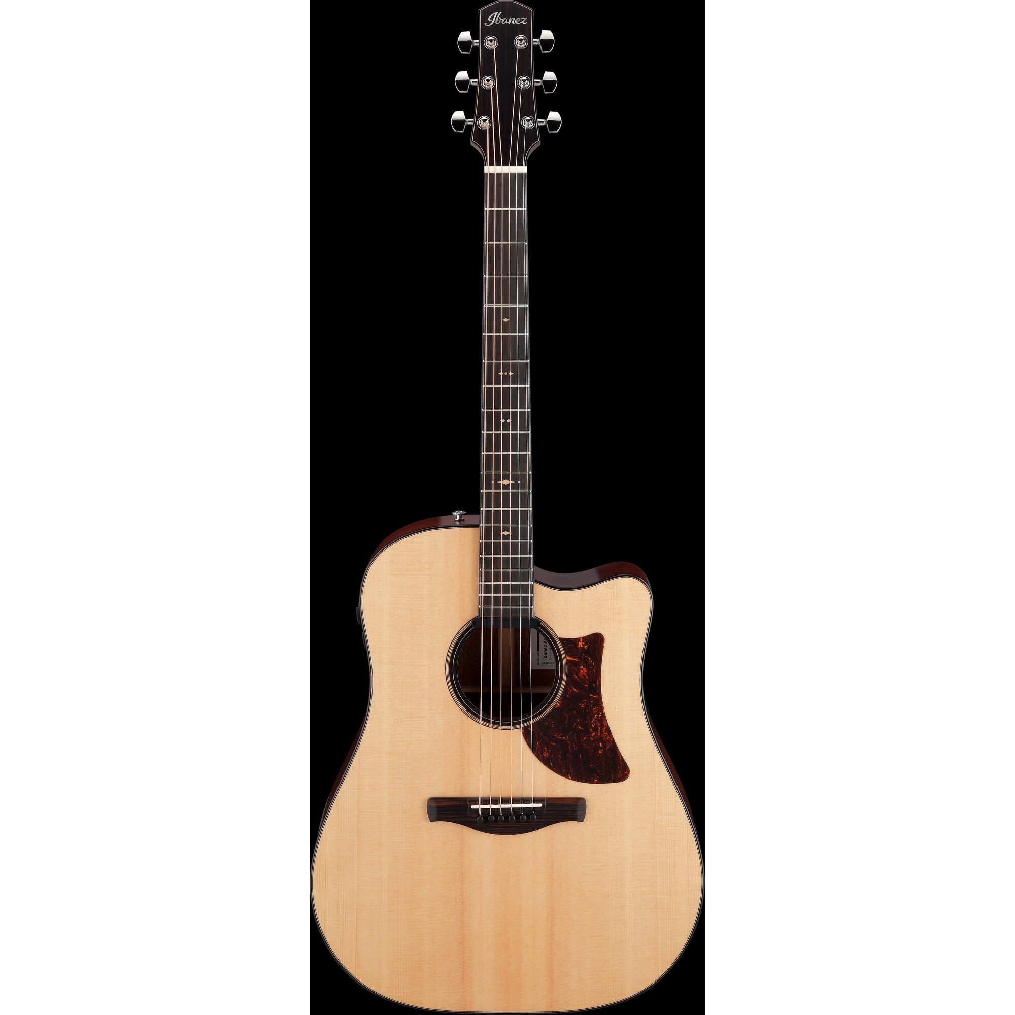 Ibanez AAD400CE-LGS - Platinum Collection, Solid Sitka, African Mahogany - Natural Low Gloss - Image 7