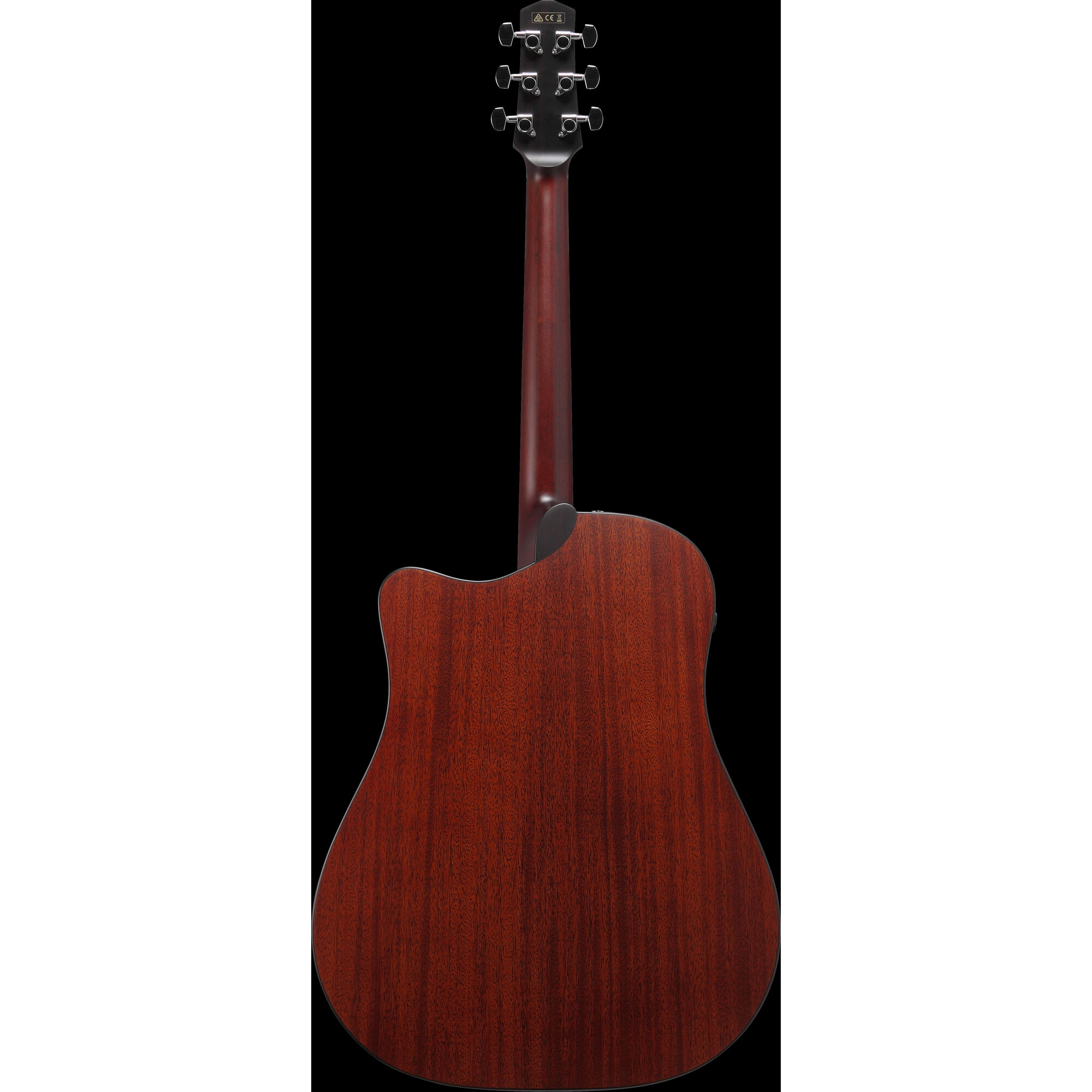 Ibanez AAD400CE-LGS - Platinum Collection, Solid Sitka, African Mahogany - Natural Low Gloss - Image 3