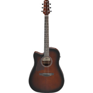Ibanez AAD51LCE-DVS Advanced Acoustic Left-Handed Guitar - Dark Violin Sunburst