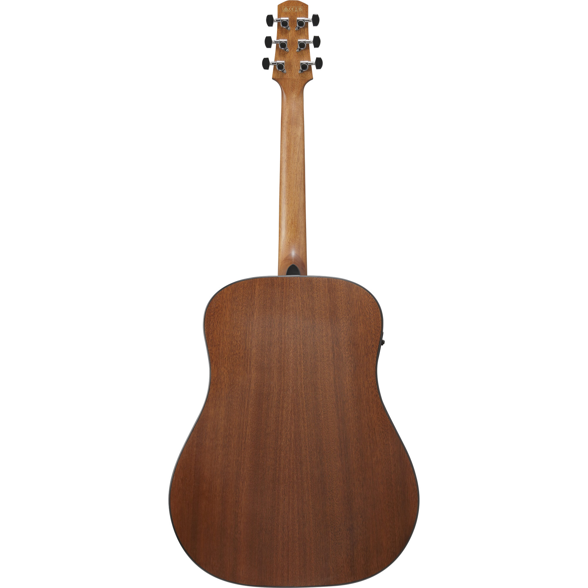 Ibanez AAD54E-OMH Advanced Acoustic Guitar - Open Pore Mahogany Sunburst - Image 2