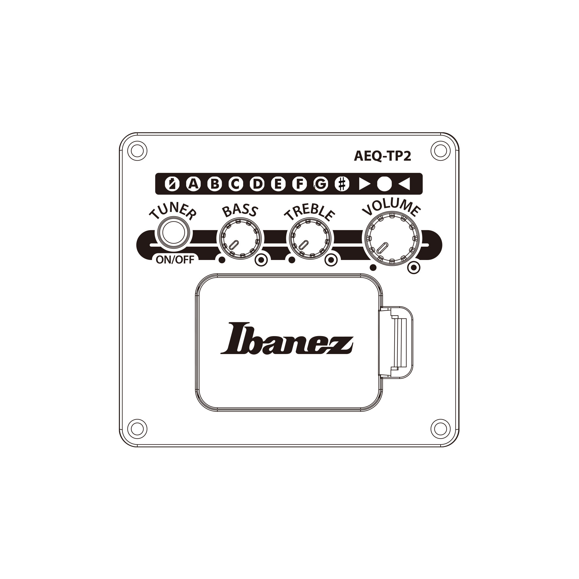 Ibanez AAD70CE-TBN Advanced Acoustic Guitar - Transparent Charcol Burst Top - Image 15