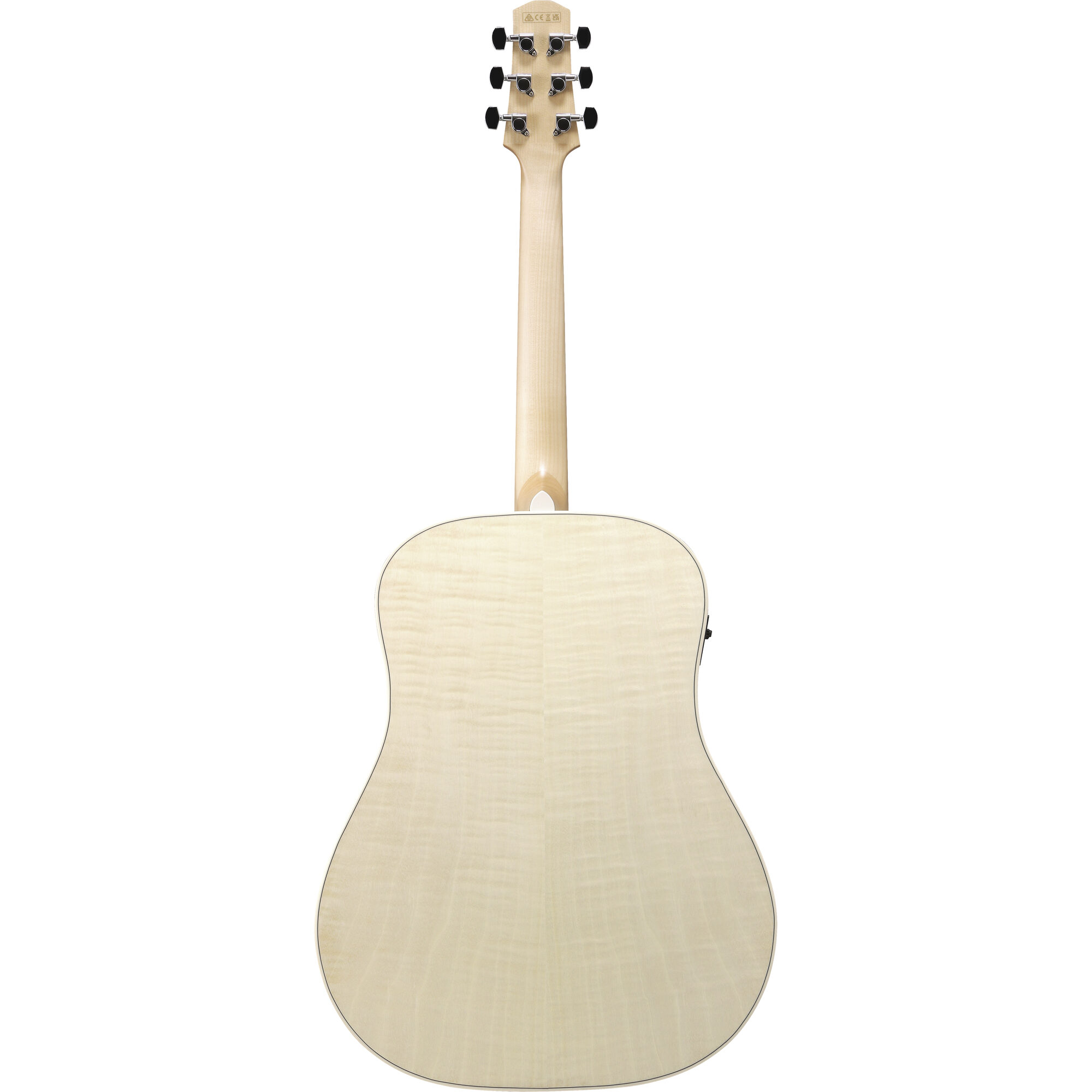 Ibanez AAD77M1E-OAW Advanced Acoustic - Open Pore Antique White - Image 2