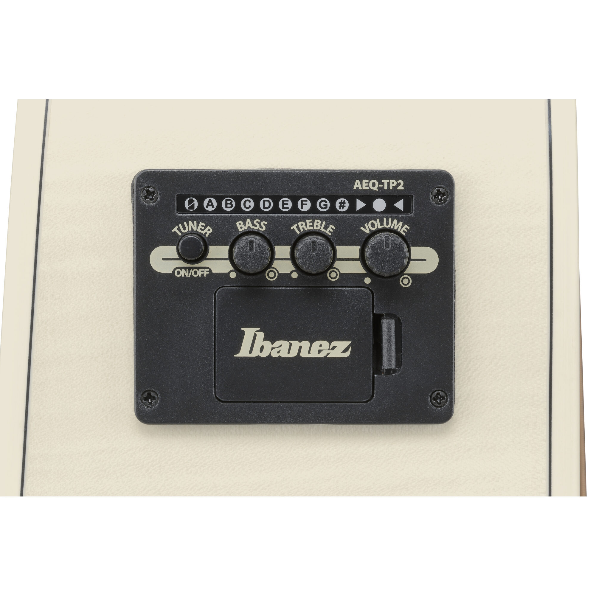Ibanez AAD77M1E-OAW Advanced Acoustic - Open Pore Antique White - Image 10