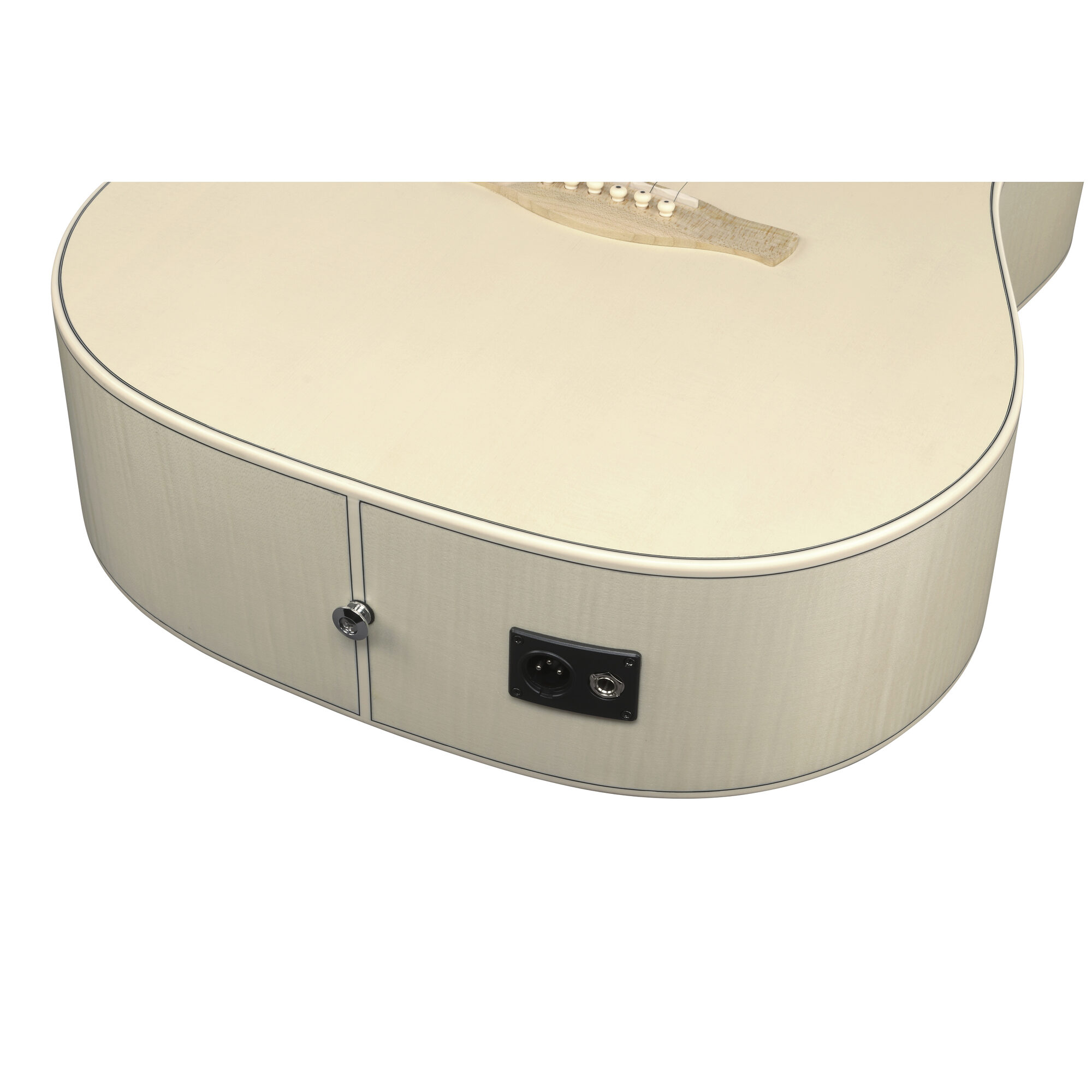 Ibanez AAD77M1E-OAW Advanced Acoustic - Open Pore Antique White - Image 11