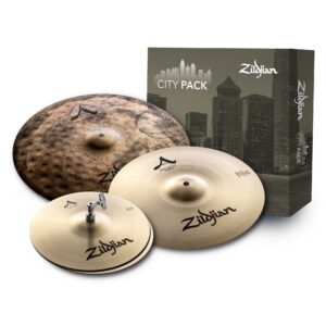 Zildjian ACITYP248 City Pack - 12" New Beat Hi Hats, 14" Crash, 18" Uptown Ride
