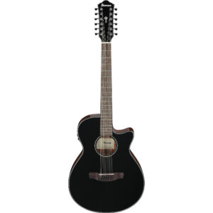 Ibanez AEG5012-BKH - Electro Acoustic Guitar - Black High Gloss