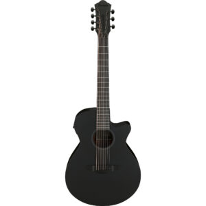 Ibanez AEG721-BOT - 7-String Acoustic Guitar - Black Out