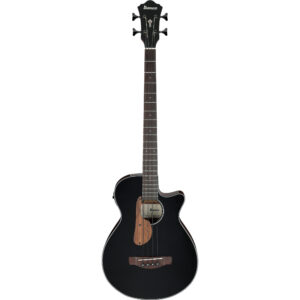 Ibanez AEGB24E-BKH - Electro Acoustic Bass, Finger Rest, Sapele Top, U/S Pickup - Black High Gloss