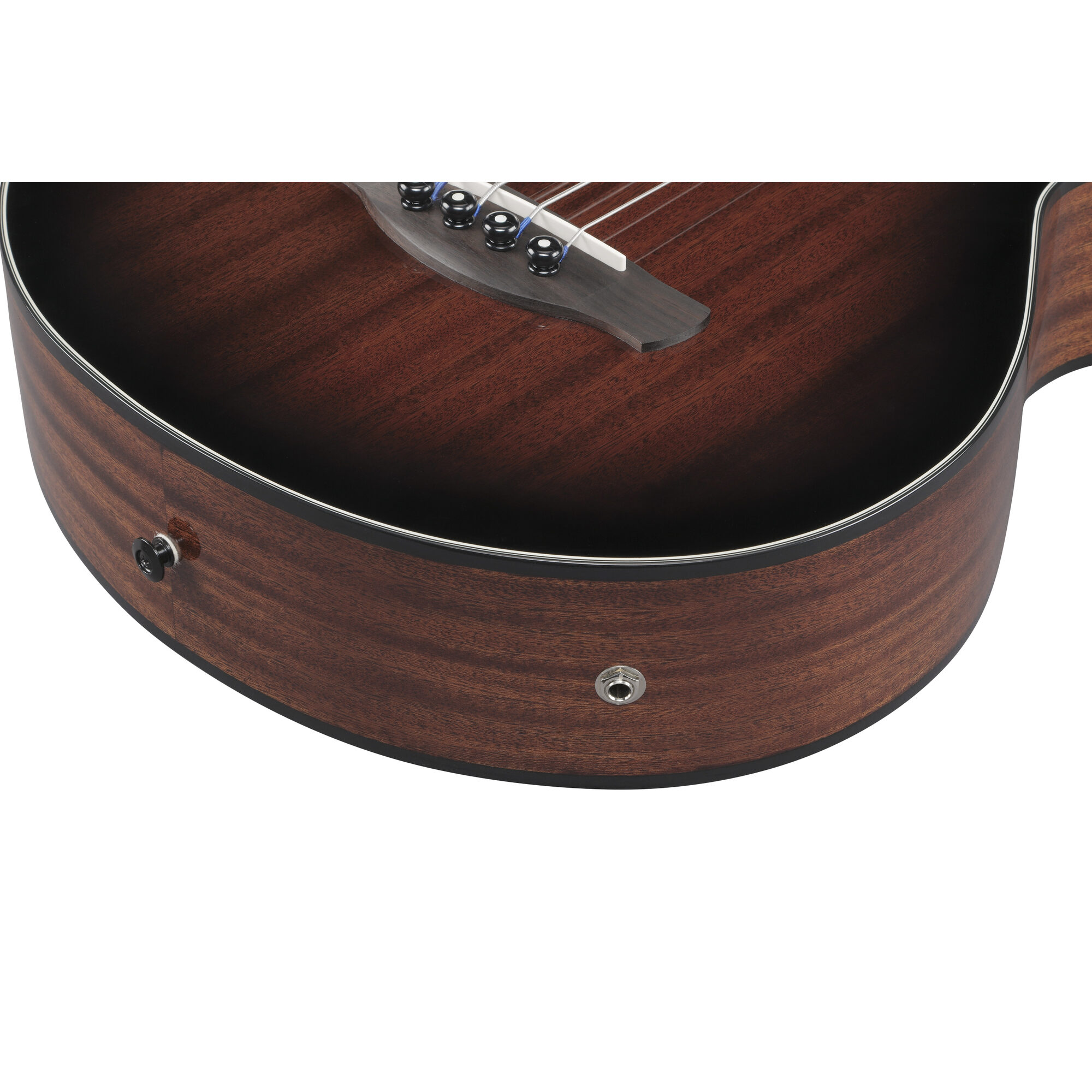 Ibanez AEGB24FE-MHS - Acoustic Bass - Mahogany Sunburst High Gloss - Image 13