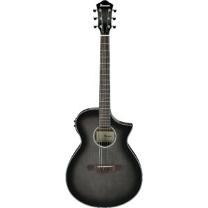 Ibanez AEWC11-TCB - Electro Acoustic Guitar - Transparent Charcoal Burst Low Gloss