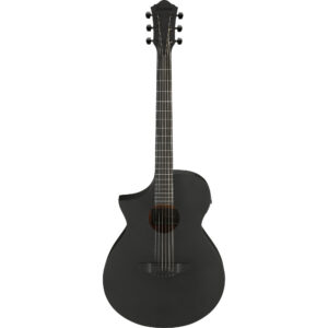 Ibanez AEWC621L-BOT AEW-Series Left-Handed Electro Acoustic Guitar - Black Out