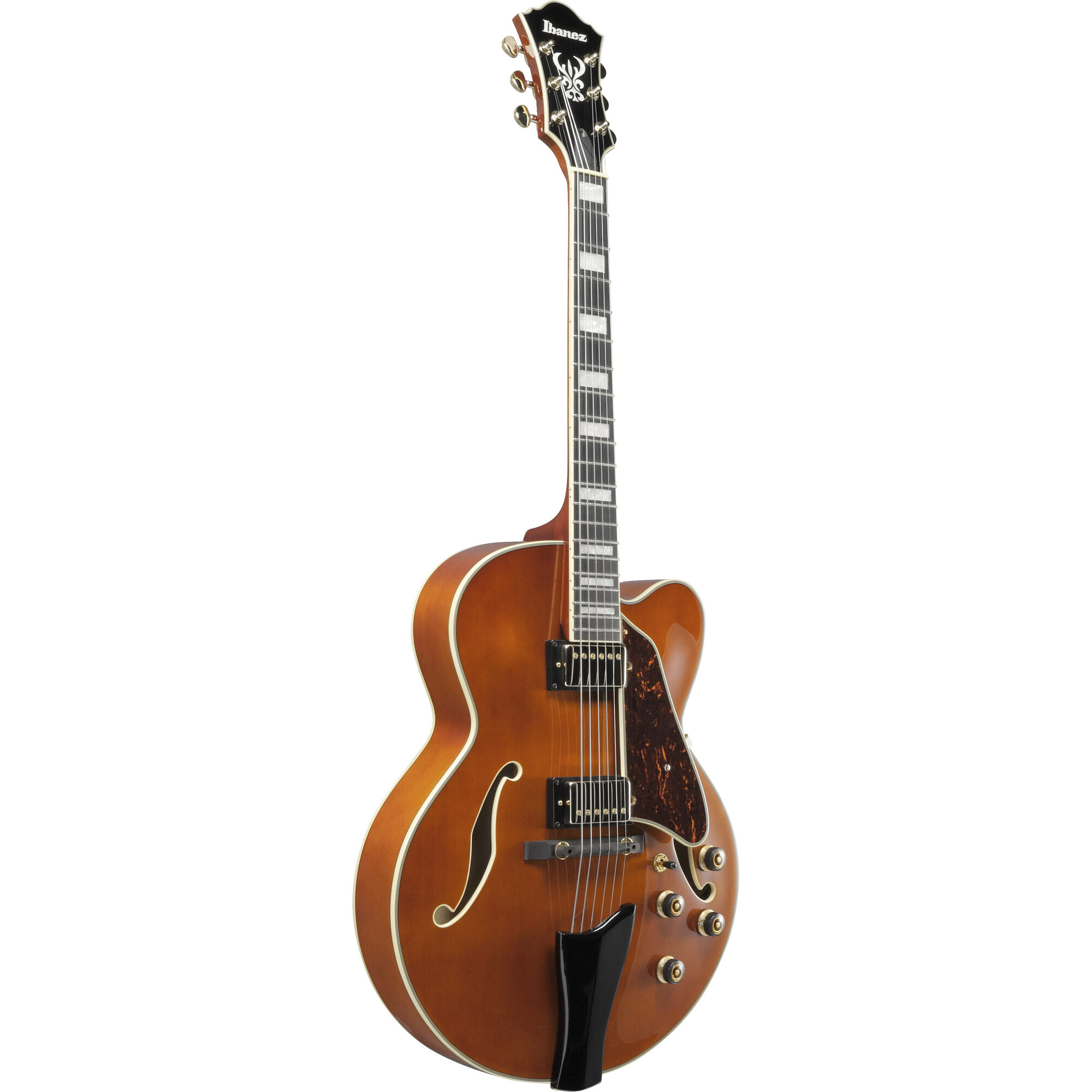 Ibanez AF95-DA Artcore AF Hollow-Body Guitar - Dark Amber - Image 4