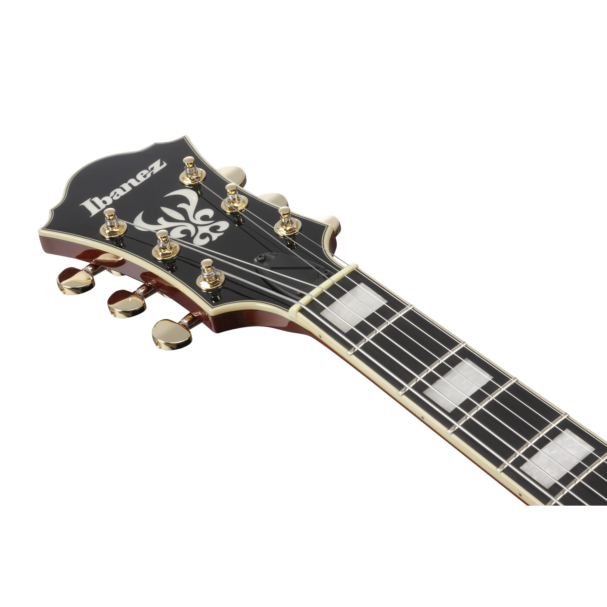 Ibanez AF95-DA Artcore AF Hollow-Body Guitar - Dark Amber - Image 10