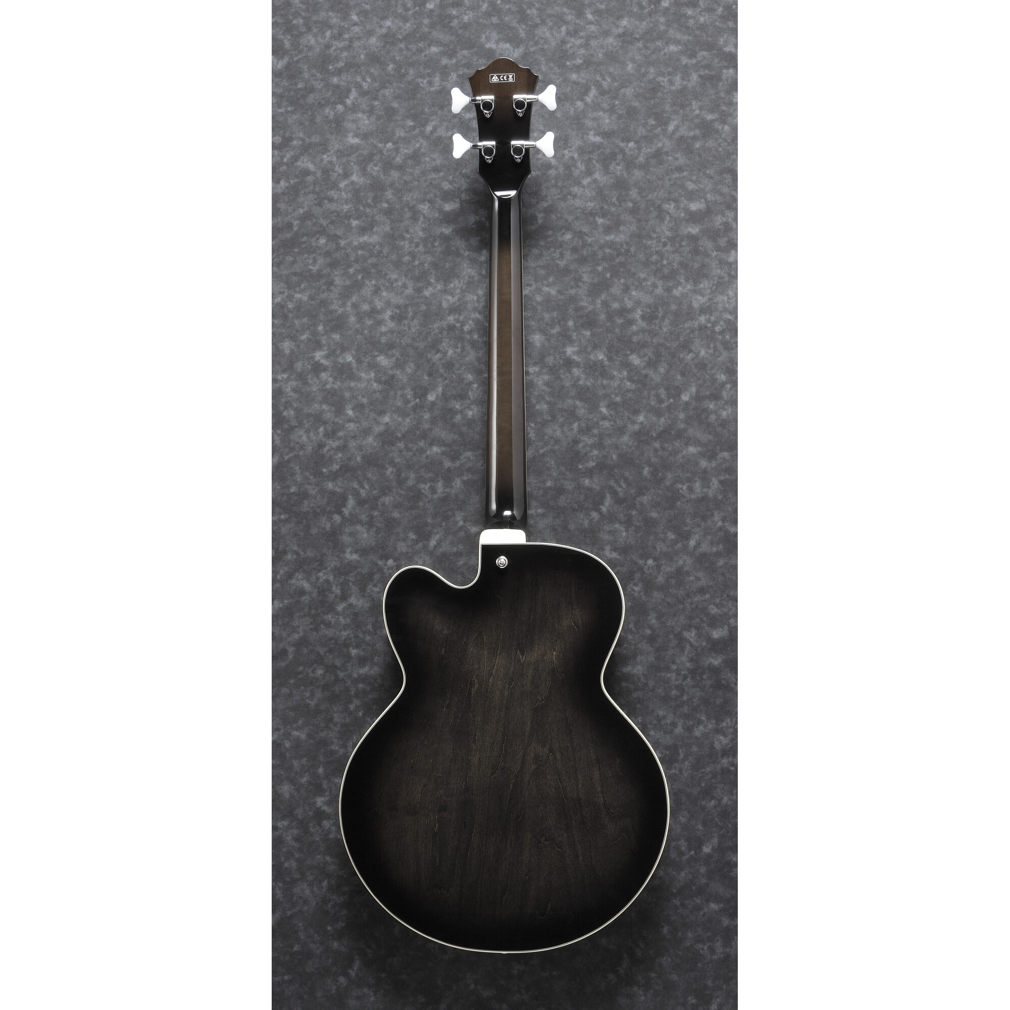 Ibanez AFB200-TKS - Artcore Hollow Body - Bass Guitar - Transparent Black Sunburst - Image 2