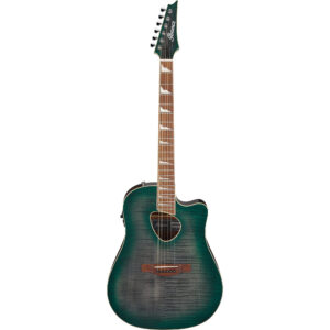 Ibanez ALT30FM-EDB - ALTSTAR Series Electro Acoustic, Flamed Maple Top - Emerald Doom Burst High Gloss