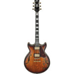 Ibanez AM93QA-VVH Artcore Series Expressionist Hollow Body Guitar - Vintage Violin