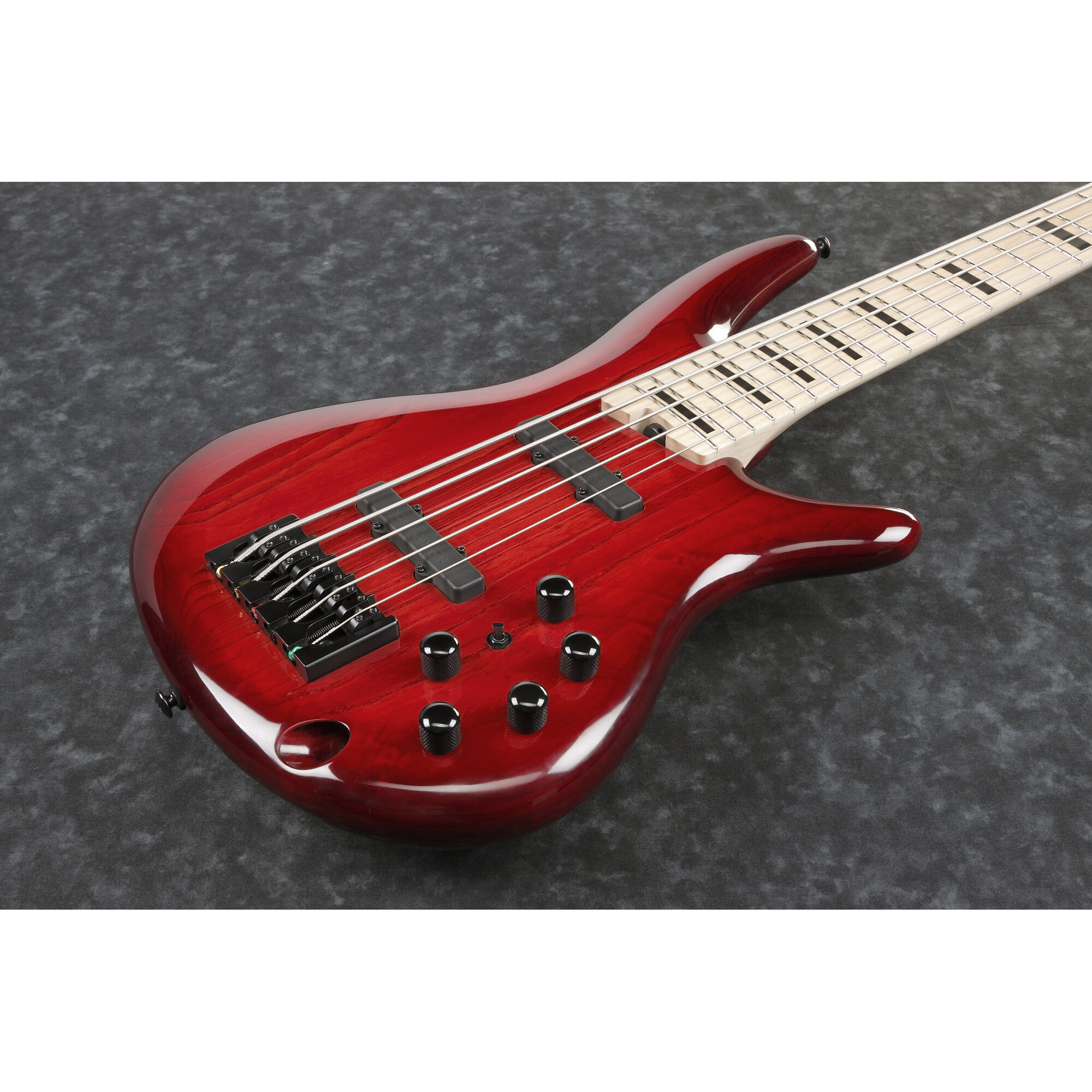 Ibanez ANB205-TWB - Adam Nitti Signature 5-String - Bass Guitar - Transparent Red Burst - Image 4