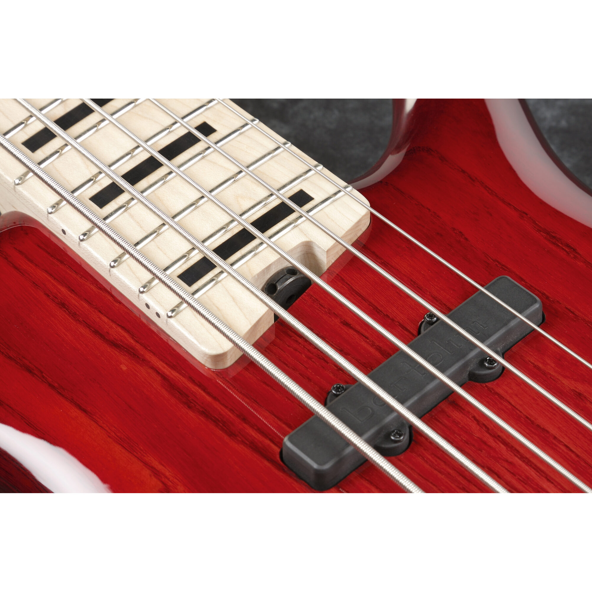 Ibanez ANB205-TWB - Adam Nitti Signature 5-String - Bass Guitar - Transparent Red Burst - Image 6
