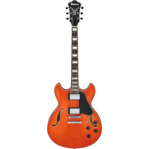 Ibanez AS73-TTF Artcore AS Semi-Hollow Guitar - Transparent Tangerine Flat
