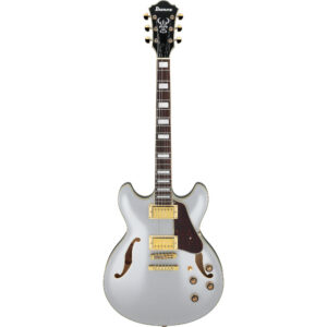 Ibanez AS73G-MSF Artcore Semi-Hollow Guitar - Moonstone Silver Flat