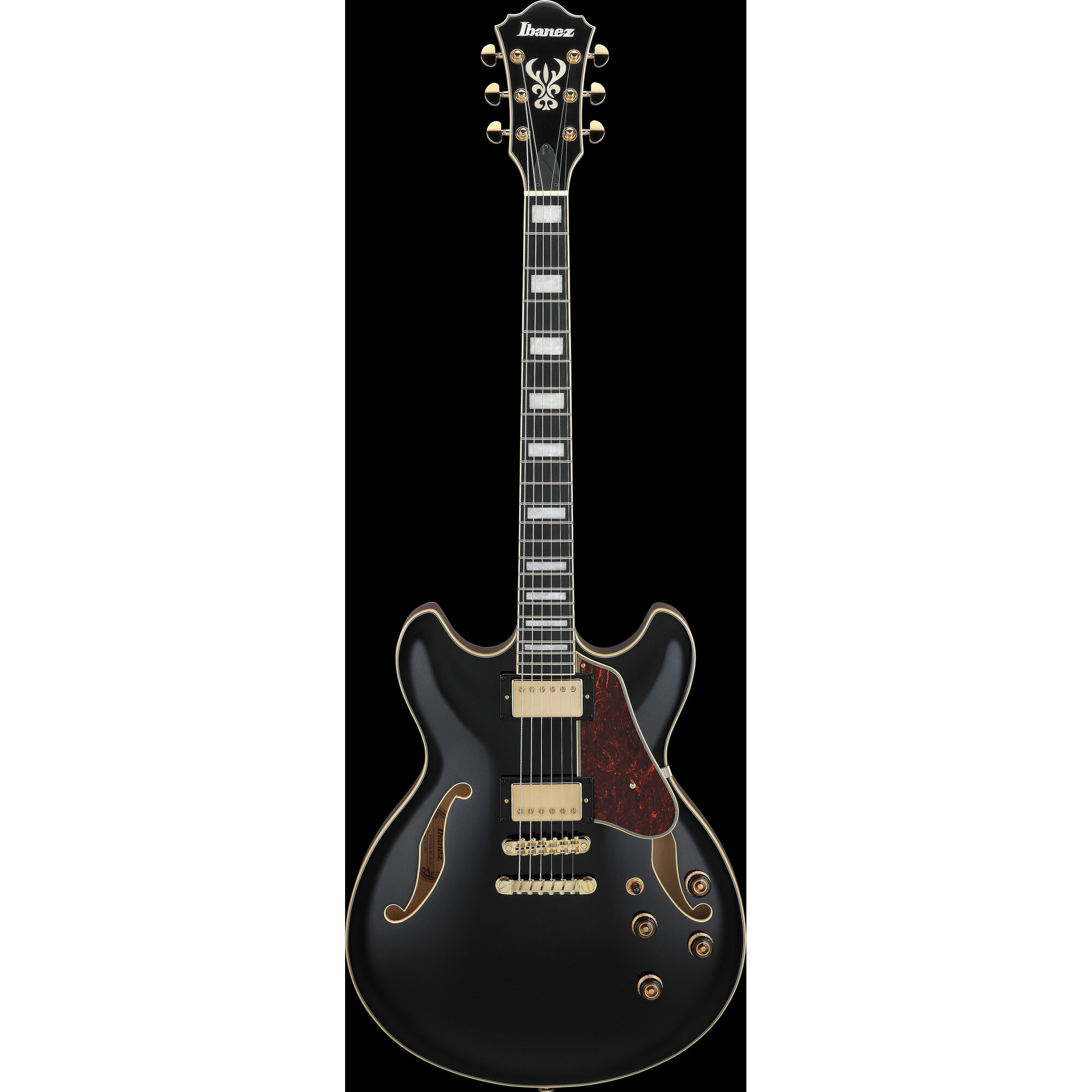 Ibanez AS93BC-BK Artcore Expressionist Semi-Hollow Guitar - Black - Image 7