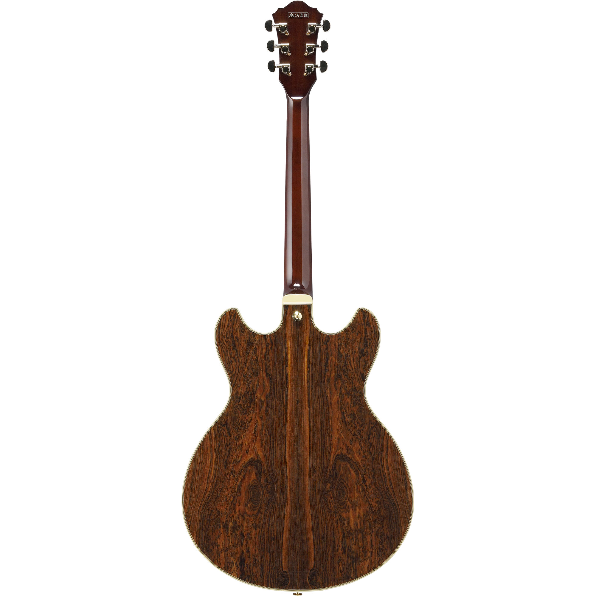 Ibanez AS93BC-BK Artcore Expressionist Semi-Hollow Guitar - Black - Image 2