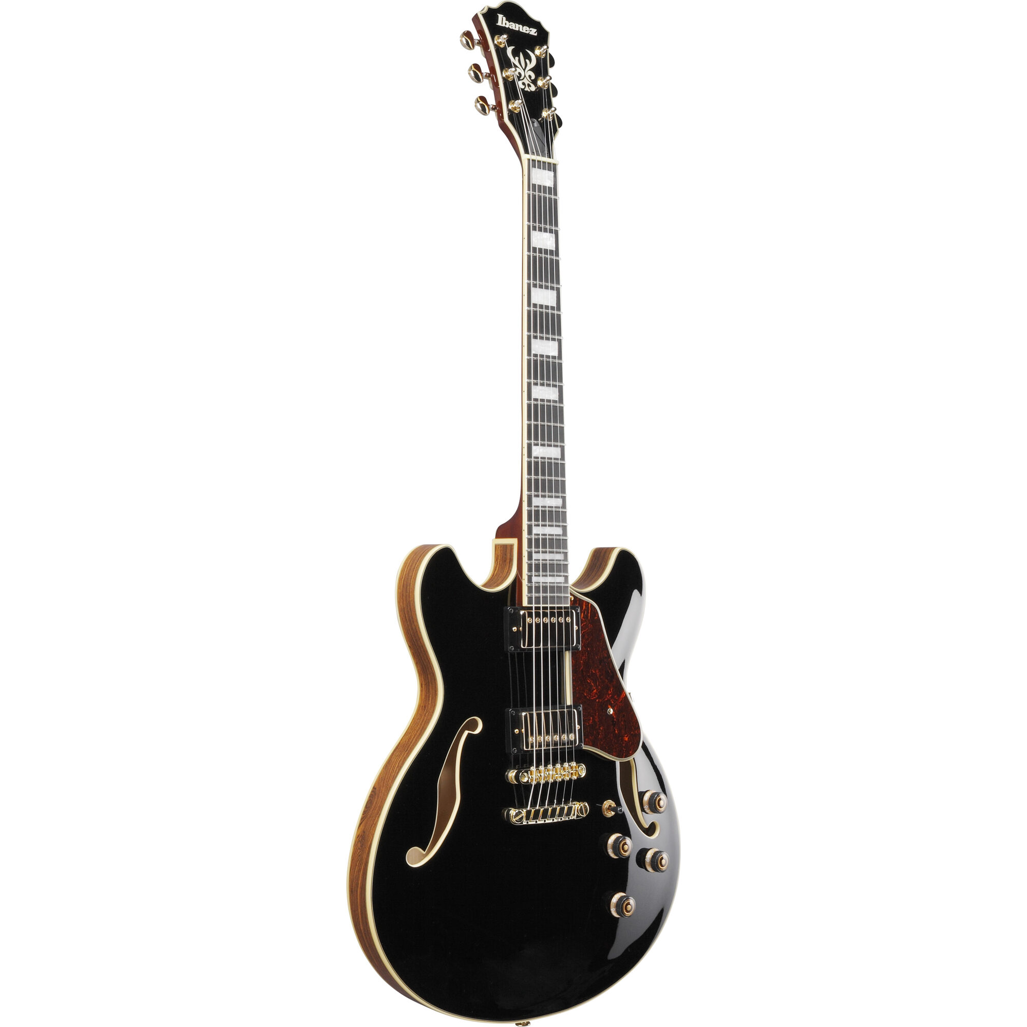 Ibanez AS93BC-BK Artcore Expressionist Semi-Hollow Guitar - Black - Image 4