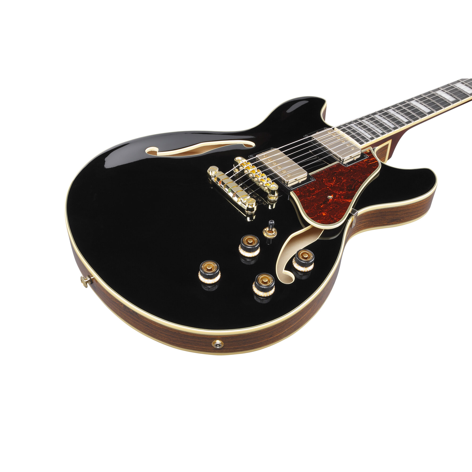 Ibanez AS93BC-BK Artcore Expressionist Semi-Hollow Guitar - Black - Image 8