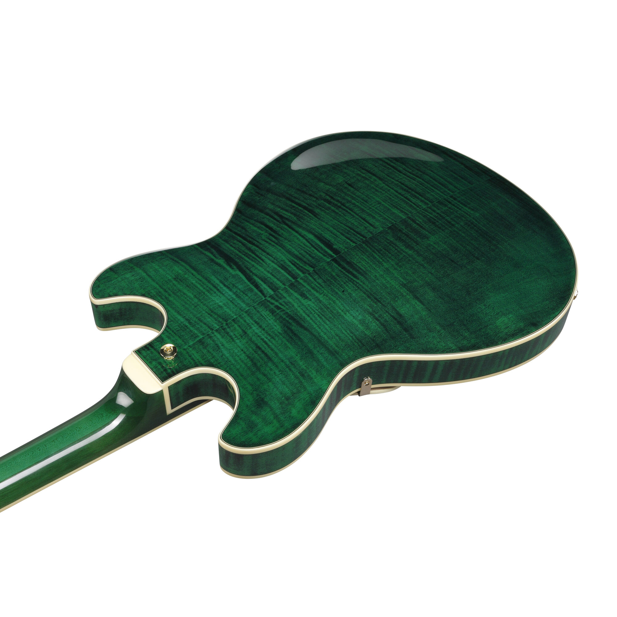 Ibanez AS93FM-TMG Artcore Expressionist Semi-Hollow Guitar - Transparent Moss Green - Image 9