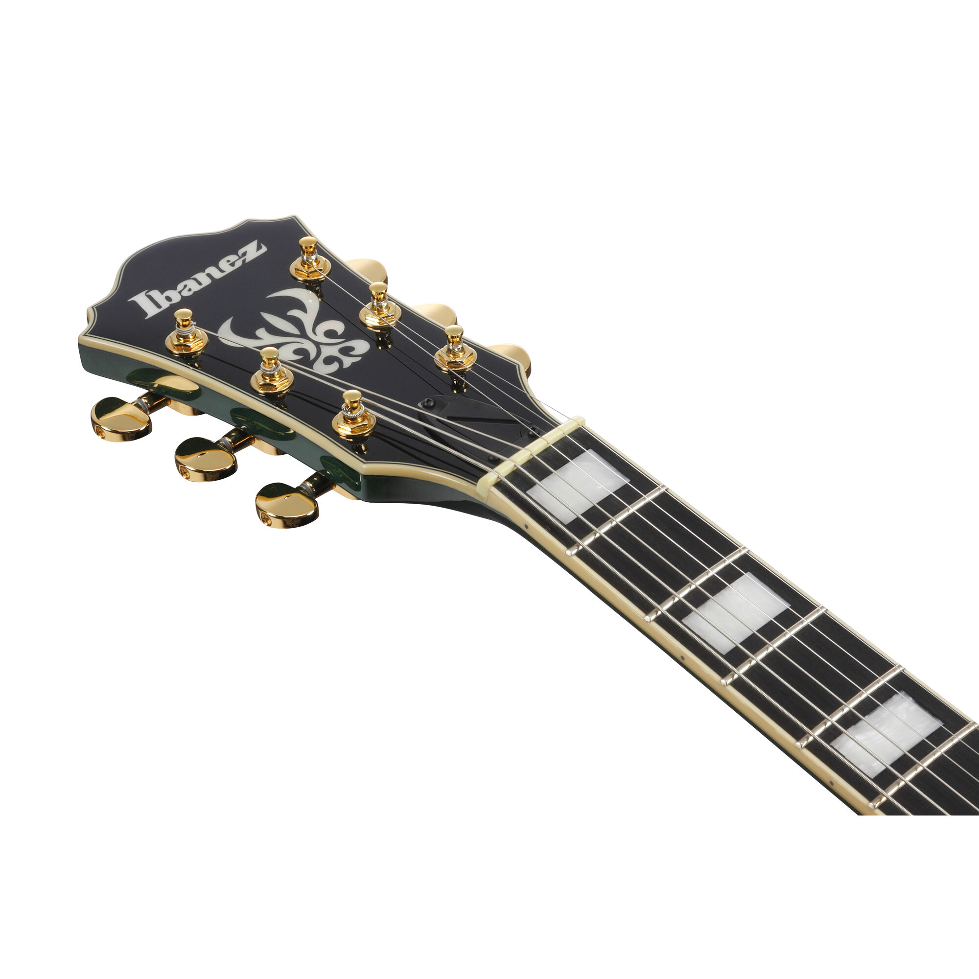 Ibanez AS93FM-TMG Artcore Expressionist Semi-Hollow Guitar - Transparent Moss Green - Image 10