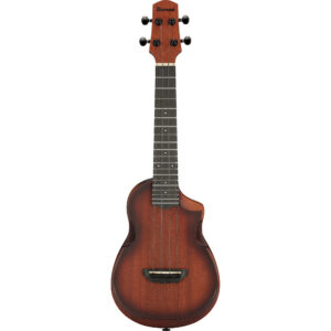 Ibanez AUC14-OVL - Advanced Ukulele, Concert Size, Full Acoustic - Open Pore Violin Sunburst