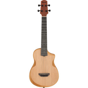 Ibanez AUT10-OPN - Advanced Ukulele, Tenor Size, Full Acoustic - Open Pore Violin Sunburst