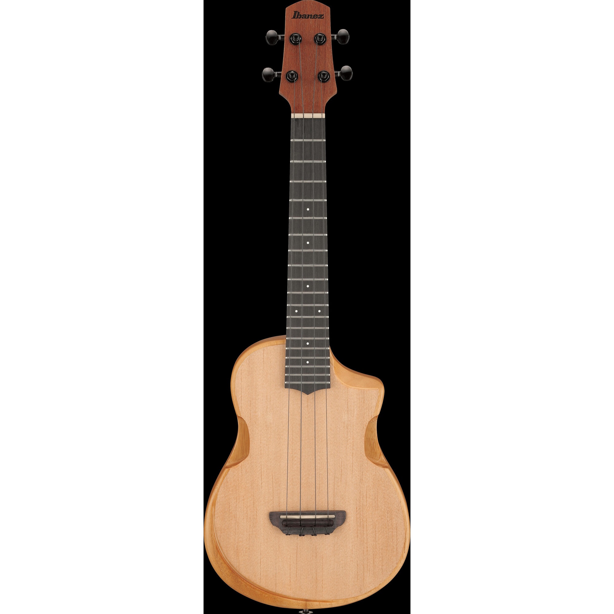 Ibanez AUT10-OPN - Advanced Ukulele, Tenor Size, Full Acoustic - Open Pore Violin Sunburst - Image 7