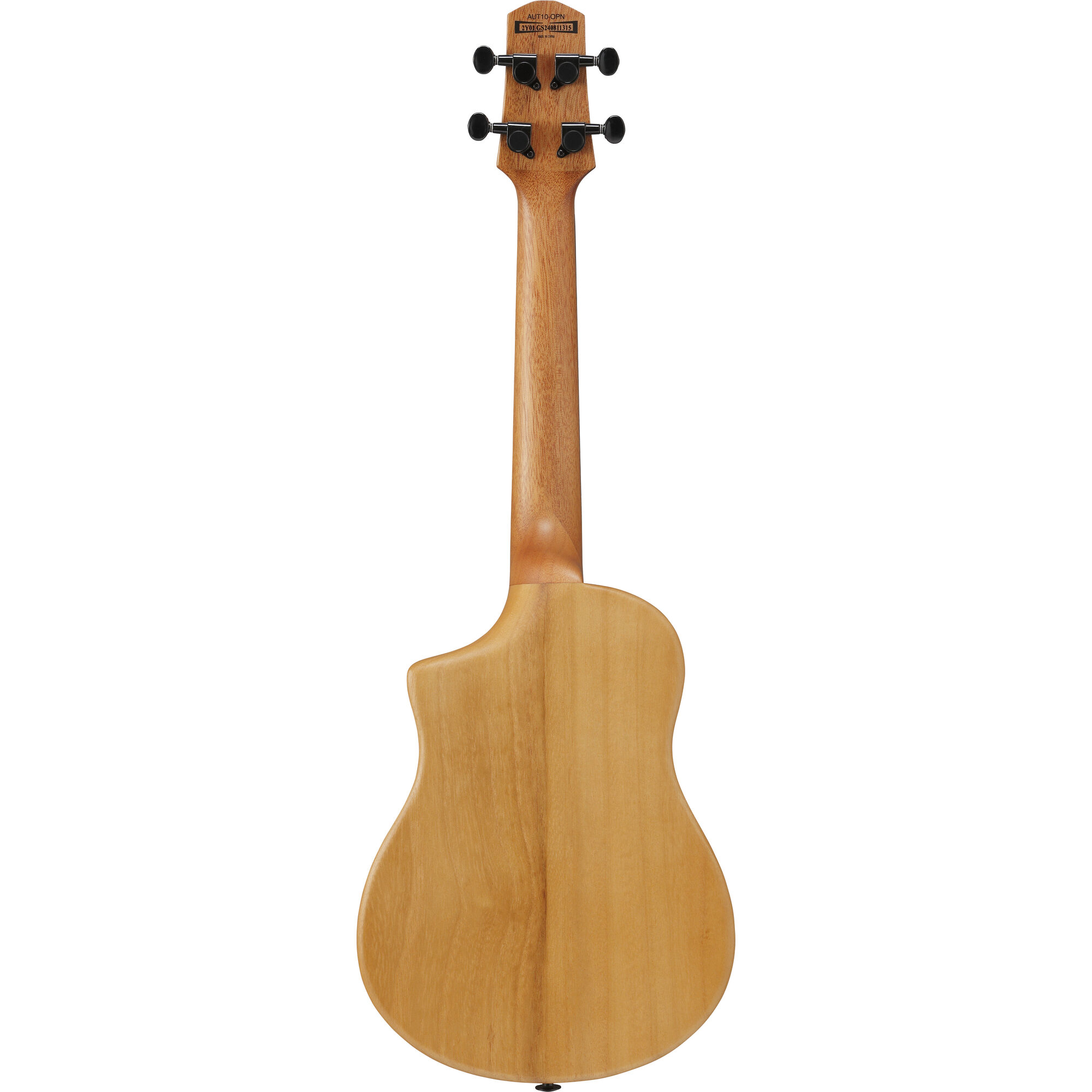 Ibanez AUT10-OPN - Advanced Ukulele, Tenor Size, Full Acoustic - Open Pore Violin Sunburst - Image 2