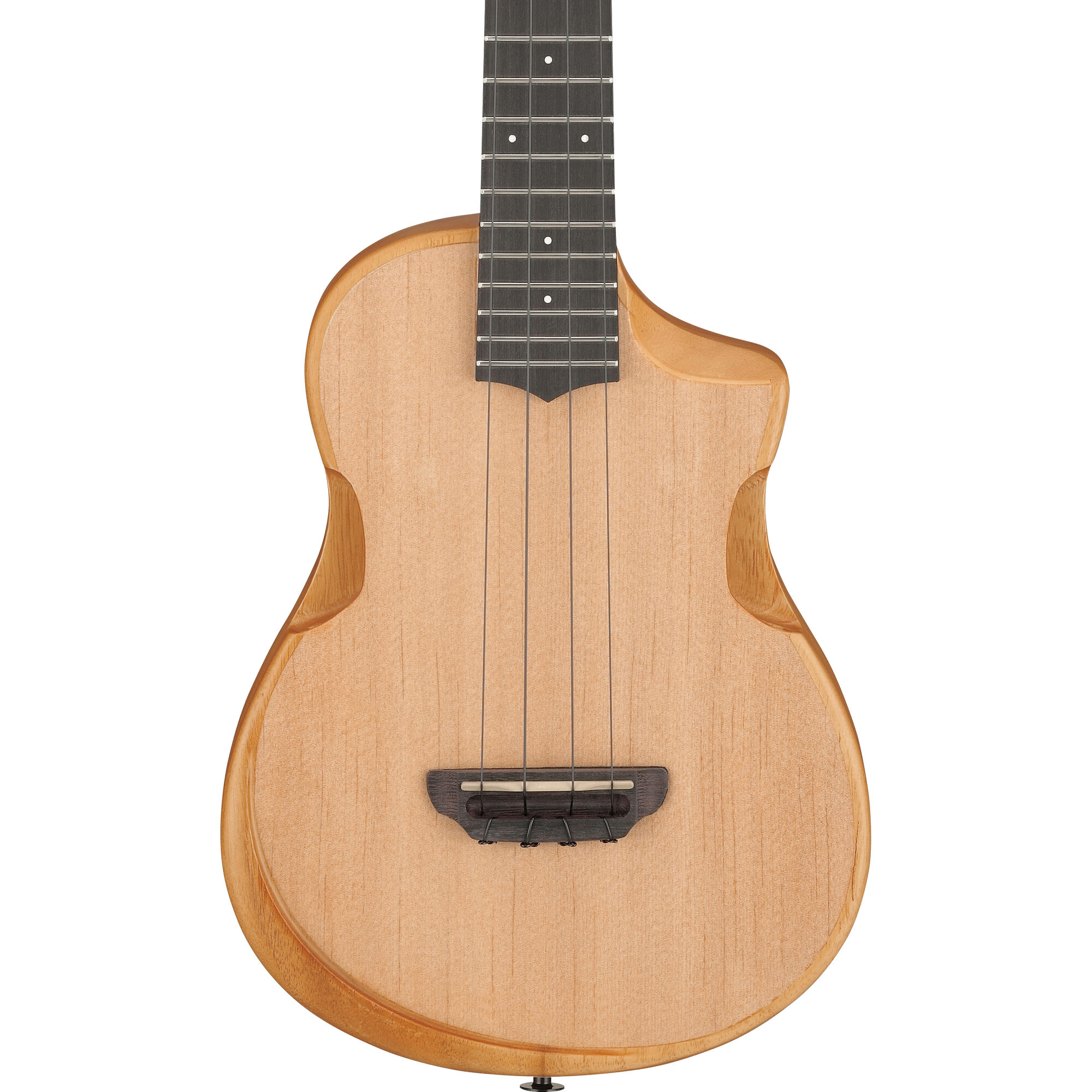Ibanez AUT10-OPN - Advanced Ukulele, Tenor Size, Full Acoustic - Open Pore Violin Sunburst - Image 5