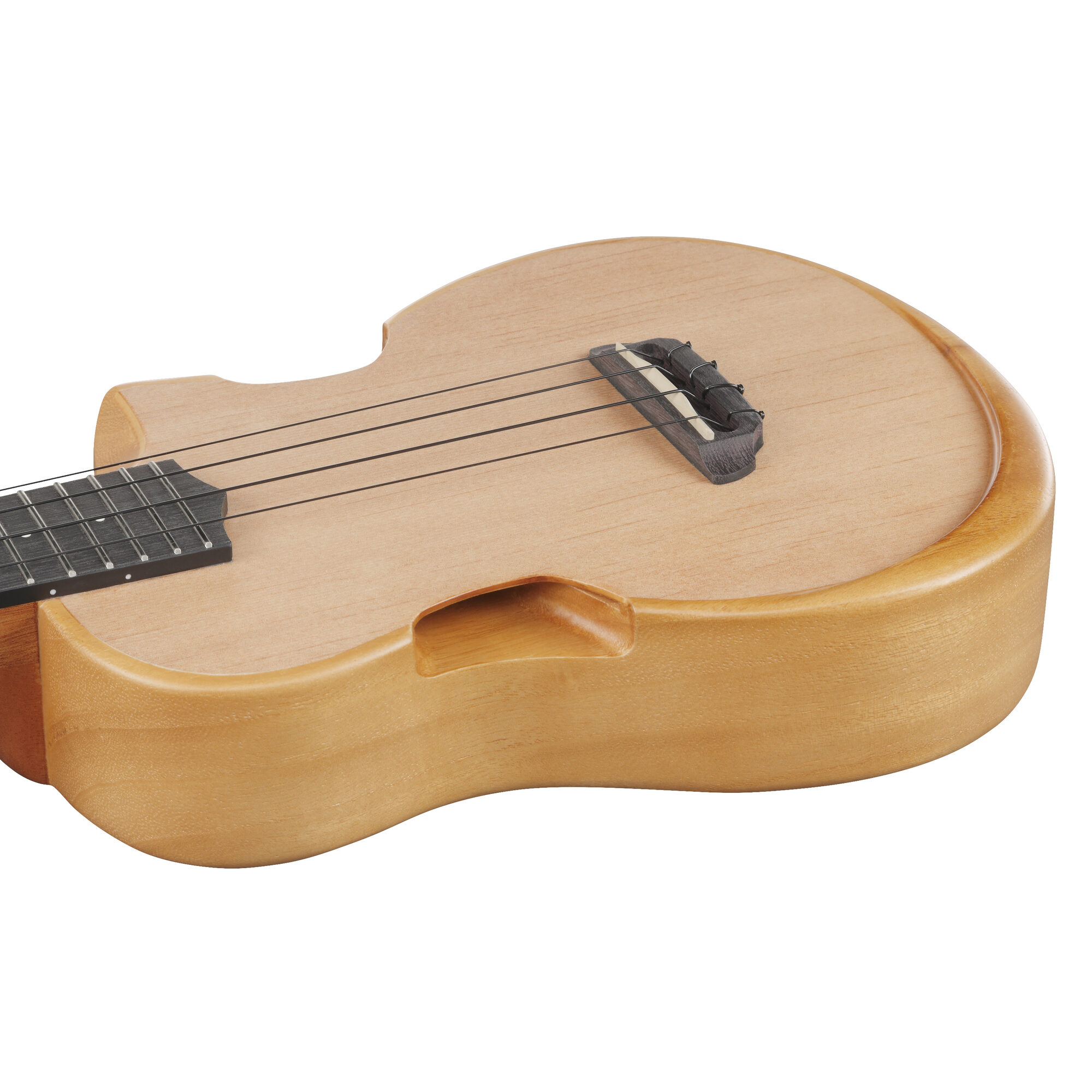 Ibanez AUT10-OPN - Advanced Ukulele, Tenor Size, Full Acoustic - Open Pore Violin Sunburst - Image 12