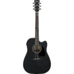 Ibanez AW1040CE-WK - Cutaway Electro Acoustic - Weathered Black