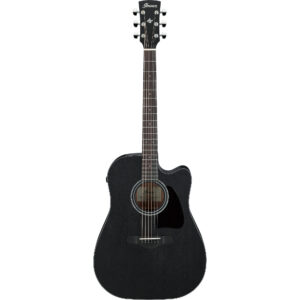 Ibanez AW1040CE-WK - Cutaway Electro Acoustic - Weathered Black