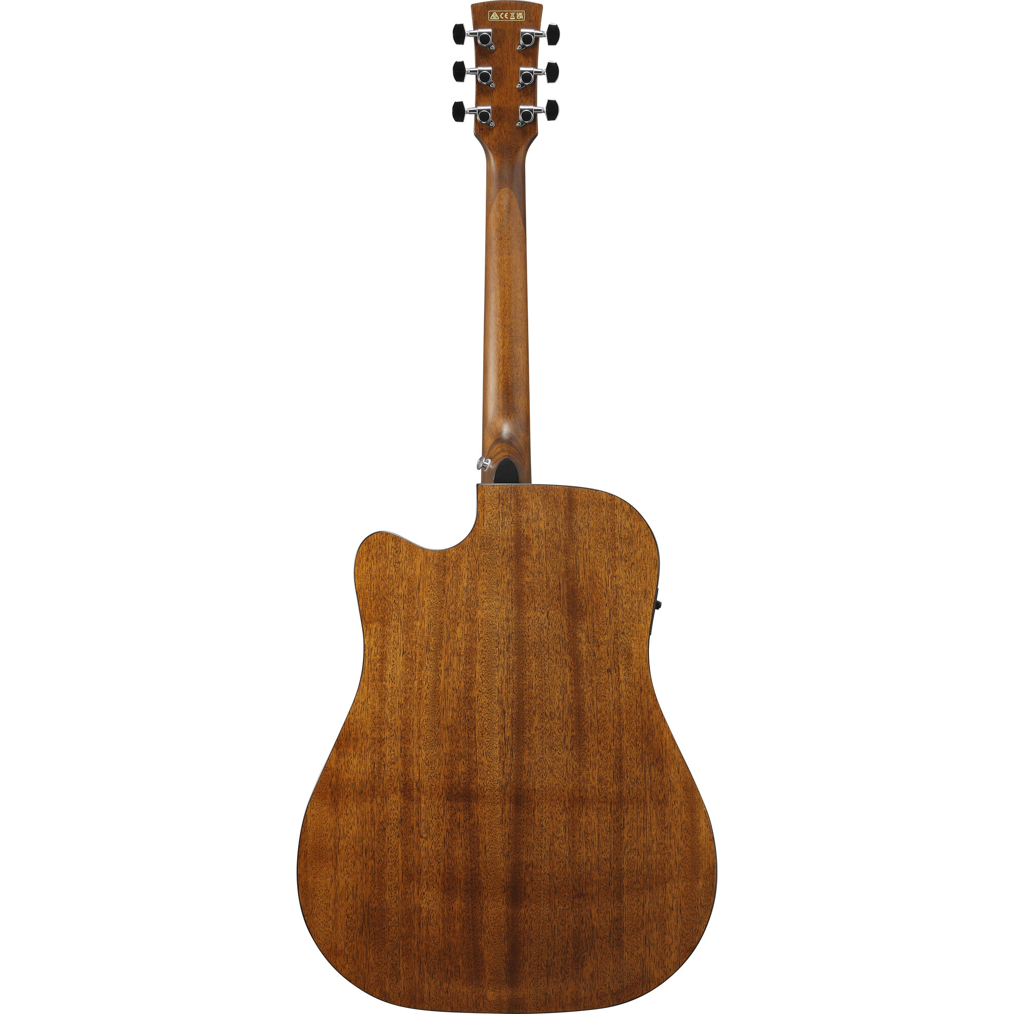 Ibanez AW65ECE-LG - Electro Acoustic, Dreadnought Cutaway - Low Gloss Natural - Image 2